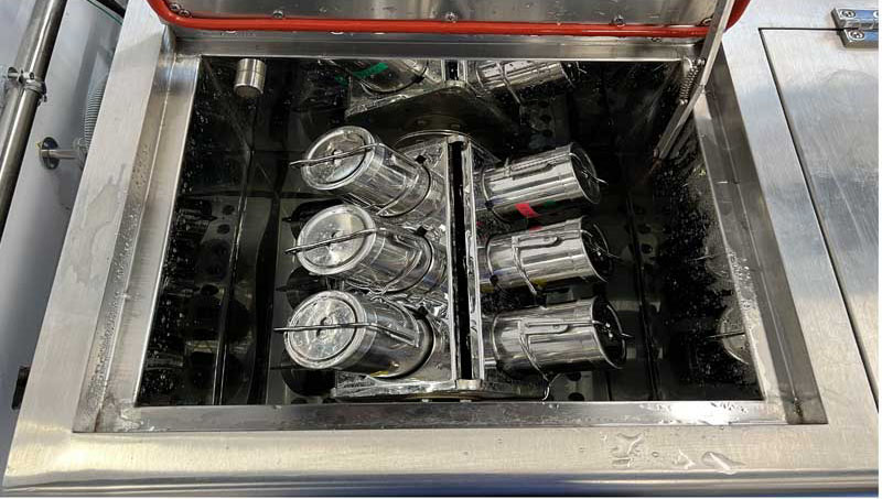 洗滌機內部狀態